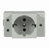 ST-01 Reiheneinbausteckdose